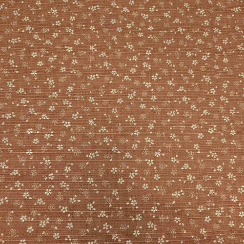 Flat lay of Japanese Double Sided Shantung, Kohana. Available at Minerva's Bower