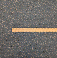 Load image into Gallery viewer, Flat lay of dragonfly print Japanese Double Sided Shantung, Tombo. Available at Minerva&#39;s Bower. Ruler included for scale