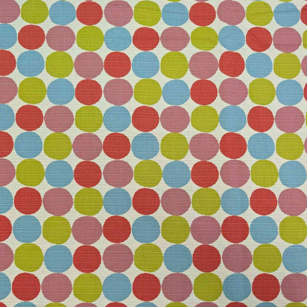 Flat lay of Japanese Shantung Cotton, Maru - Spring. Available at Minerva's Bower