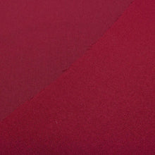 Load image into Gallery viewer, Flat lay of Japanese 100% Wool, Cherry, showing both sides of cloth- for sale at Minerva's Bower