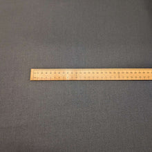 Load image into Gallery viewer, Flat lay of Jog 96% cotton 4% PU Denim, Black, ruler included - for sale at Minerva's Bower