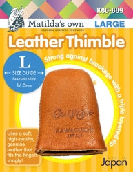Matilda's Own Leather Thimble, Large