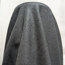 Load image into Gallery viewer, Drape image of Kanebo Black heavyweight 100% Wool twill for sale at Minerva&#39;s Bower