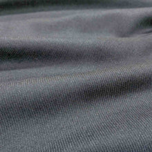 Load image into Gallery viewer, Flat drape of Kanebo Black heavyweight 100% Wool twill for sale at Minerva&#39;s Bower