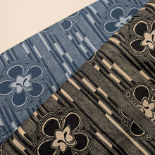 Load image into Gallery viewer, Liberty Tana Lawn, Katagami Blue and Black - for sale at Minerva's Bower