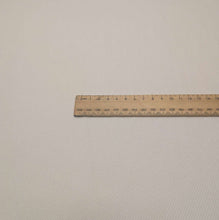 Load image into Gallery viewer, Flat lay of Kennedy Washed 100% Cotton Drill in White, ruler included for scale - for sale at Minerva's Bower