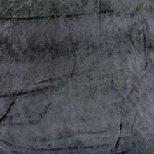 Load image into Gallery viewer, 71% Cotton and 29% Bamboo Velour in Black with 50% stretch, for sale at Minerva&#39;s Bower