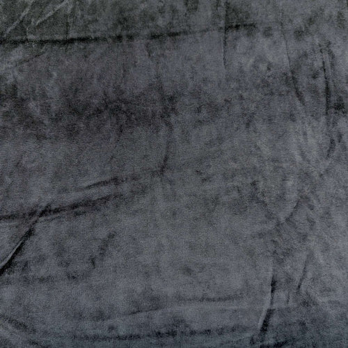 71% Cotton and 29% Bamboo Velour in Black with 50% stretch, for sale at Minerva's Bower
