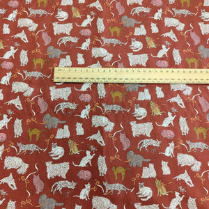 Liberty Tana Lawn Koh and Eito B  for sale at Minerva's Bower, ruler included for scale