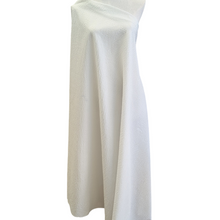 Load image into Gallery viewer, Standing drape of Kokka 100% Cotton Lawn Salt Shrink Seersucker, Stone, for sale at Minerva's Bower
