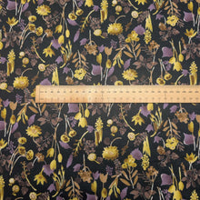Load image into Gallery viewer, Kokka Trefle, Mustard Floral