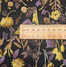 Load image into Gallery viewer, Kokka Trefle, Mustard Floral