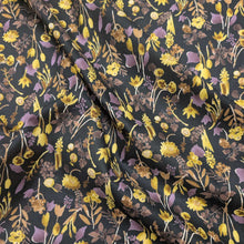 Load image into Gallery viewer, Kokka Trefle, Mustard Floral