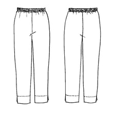 Load image into Gallery viewer, Sketch of  Tessuti Patterns Laura Pants Paper pattern for sale at Minerva&#39;s Bower