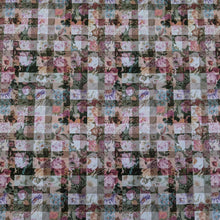 Load image into Gallery viewer, Mosaic Liberty of London fabric pattern of floral squares in various colors. Available at Minerva&#39;s Bower