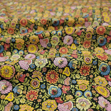 Load image into Gallery viewer, Liberty Cotton Tana Lawn, Begonia A flat lay image, for sale at Minerva&#39;s Bower. Part of 150 Anniversary Collection. Fabric draped to show how it handles