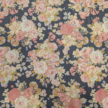 Load image into Gallery viewer, Flat lay of Liberty tana lawn floral rebellion  flower crown. Available at Minerva's Bower