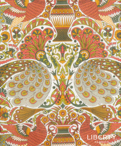 Liberty Cotton Tana Lawn, Oscar's Palace C flat lay image, for sale at Minerva's Bower. Part of 150 Anniversary Collection