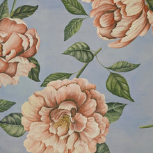 Load image into Gallery viewer, Flat lay of Liberty 100% cotton Tana Lawn, Marty B Blue - for sale at Minerva's Bower