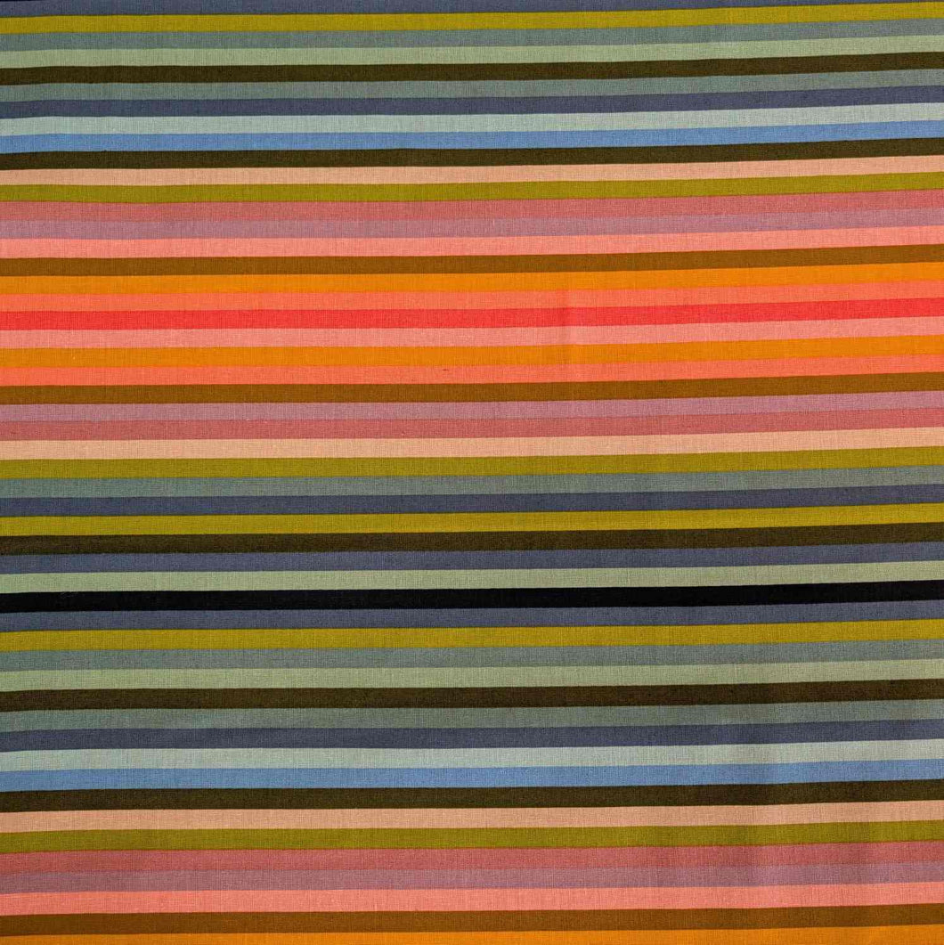 Flat lay of Art Gallery Linen Cotton, Linear Radiance, for sale at Minerva's Bower