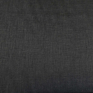 Heavy weight 220gsm 100% linen in Jet Black for sale at Minerva's Bower 