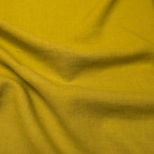 Load image into Gallery viewer, Flat drape of 100% Linen Antique Wash, Avocado - for sale at Minerva's Bower