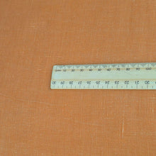 Load image into Gallery viewer, Flat lay of 200gsm 100% Linen Antique Wash, Bronze, ruler included - for sale at Minerva's Bower