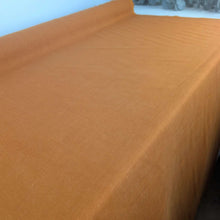 Load image into Gallery viewer, Flat lay of 200gsm 100% Linen Antique Wash, Bronze - for sale at Minerva's Bower