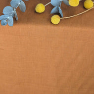 Flat lay of 200gsm 100% Linen Antique Wash, Bronze - for sale at Minerva's Bower