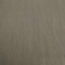 Load image into Gallery viewer, Flat lay of 200gsm 100% Linen Antique Wash, Khaki - for sale at Minerva's Bower