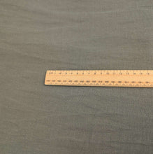 Load image into Gallery viewer, Flat lay of 200gsm 100% Linen Antique Wash, Khaki, ruler included for scale - for sale at Minerva's Bower