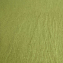 Load image into Gallery viewer, Flat lay of 200gsm 100% Linen Antique Wash, Meadow - for sale at Minerva's Bower