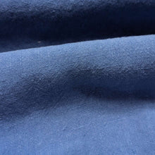 Load image into Gallery viewer, Close up of 100% Linen Antique Wash, Sapphire - for sale at Minerva's Bower