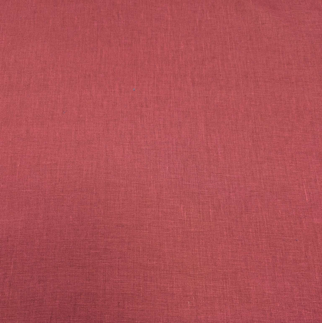 Flat lay of 100% heavyweight linen in Bordeaux for sale at Minerva's Bower