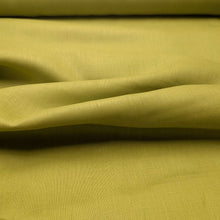 Load image into Gallery viewer, Flat drape of 100% Linen, Chartreuse - for sale at Minerva's Bower