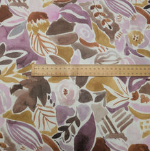 Load image into Gallery viewer, Flat lay of 55% Linen 45% Cotton, Lilac Haze, ruler included for scale - for sale at Minerva's Bower