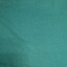 Load image into Gallery viewer, Flat lay of 100% LInen in emerald, available at Minerva's Bower