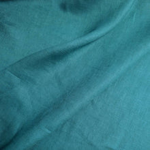 Load image into Gallery viewer, Flat drape of 100% LInen in emerald, available at Minerva's Bower