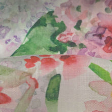 Load image into Gallery viewer, Close up of 100% Linen, Lilac Blooms - for sale at Minerva's Bower