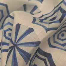 Load image into Gallery viewer, Close up of 100% Linen, Ombrelloni - for sale at Minerva's Bower