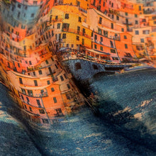 Load image into Gallery viewer, Close up of 100% Linen, Positano - for sale at Minerva's Bower