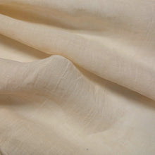 Load image into Gallery viewer, Flat drape of 100% linen Lottie, Cream Puff - for sale at Minerva's Bower