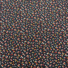 Load image into Gallery viewer, Flat lay of Lucille 100% Cotton Pinwale Cord in Black by Kokka - for sale at Minerva's Bower 