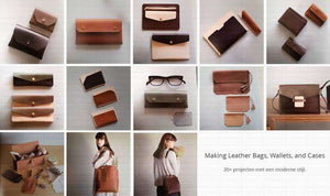 Making Leather Bags Wallets and Cases Book Projects