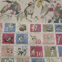 Load image into Gallery viewer, 100% Cotton, May Gibbs - Advent Panel , for sale at Minerva's Bower