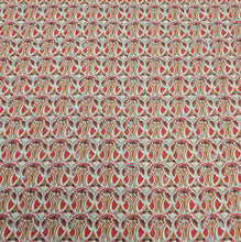 Load image into Gallery viewer, Flat lay of Liberty 100% cotton Tana Lawn Metallic Mauverina Star,  for sale at Minerva&#39;s Bower