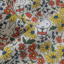 Load image into Gallery viewer, Close up of Liberty 100% Cotton Tana Lawn, Miffy Prairie Day A - for sale at MInerva's Bower