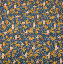 Load image into Gallery viewer, Flat lay of Liberty 100% Cotton Tana Lawn, Miffy Prairie Day F, for sale at MInerva's Bower