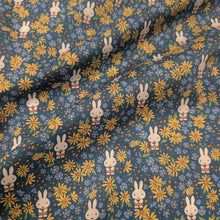 Load image into Gallery viewer, Flat drape of Liberty 100% Cotton Tana Lawn, Miffy Prairie Day F - for sale at MInerva's Bower