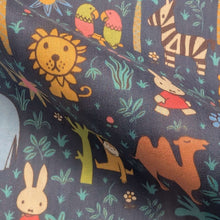 Load image into Gallery viewer, Close up of Liberty 100% Cotton Tana Lawn, Miffy Zoology_E - for sale at MInerva's Bower